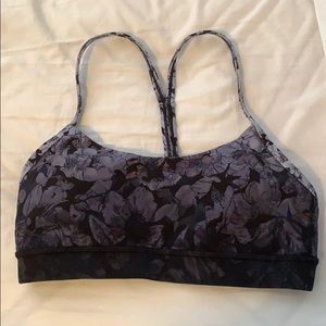 Flow Y bra Nulu flower print size 6